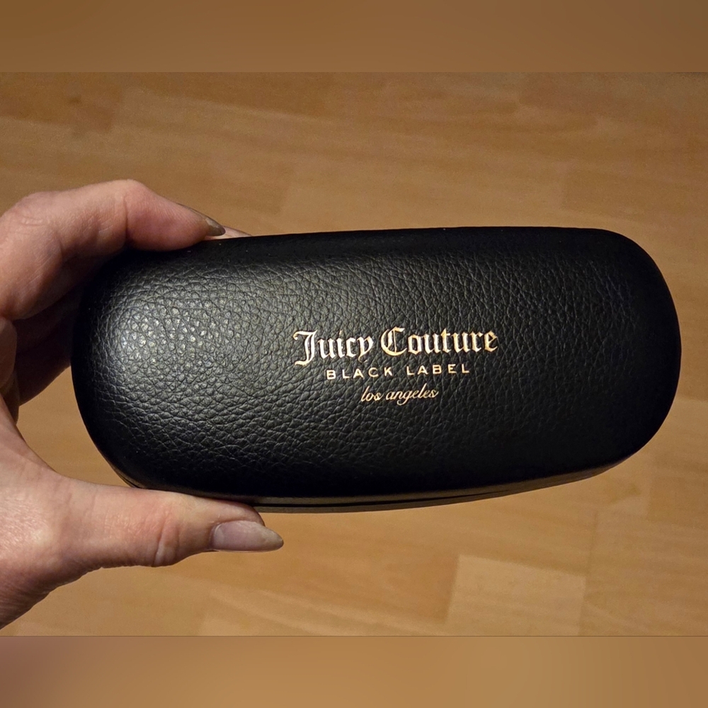 Juicy Couture Black Label Los Angeles Glasses Case